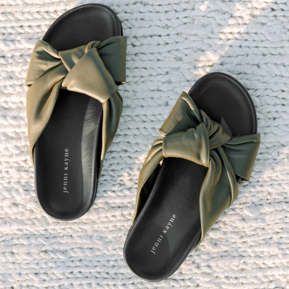 Jenni Kayne Leather Knot Sandal